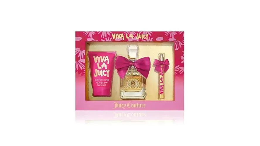 ESTUCHE JUICY COUTURE VIVA LA JUICY M (3 PIEZAS)