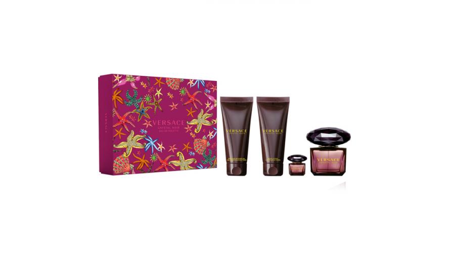 ESTUCHE VERSACE CRYSTAL NOIR M (4 PIEZAS)