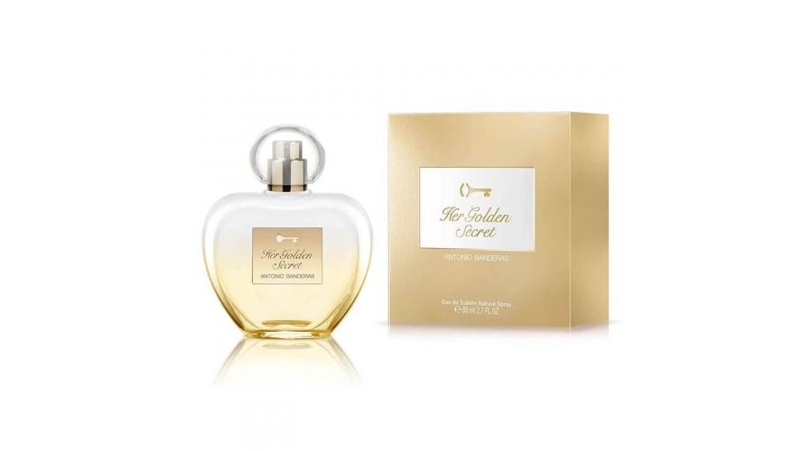 ANTONIO BANDERAS HER GOLDEN SECRET M EDT 80 ML