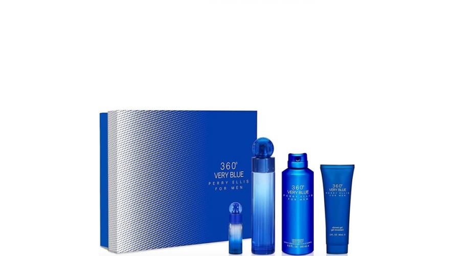 ESTUCHE PERRY ELLIS 360 VERY BLUE H (4 PIEZAS)